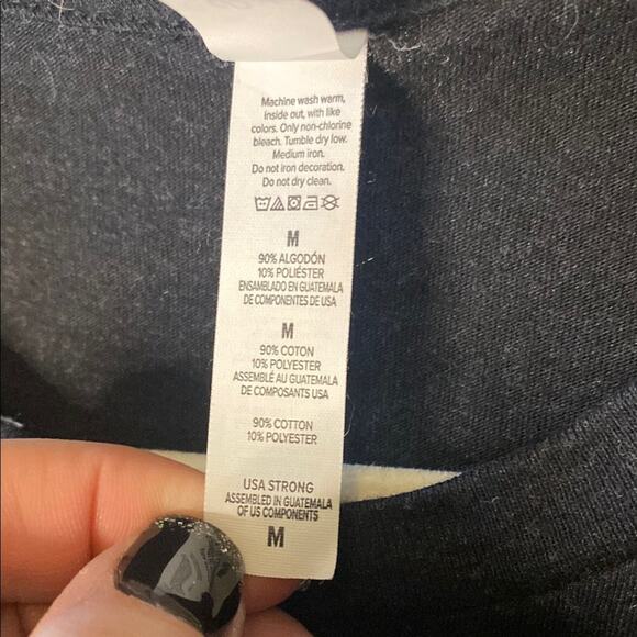 Bella Canvas Black Boston Sports Club t-Shirt - Picture 4 of 4